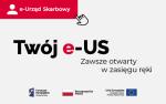 Napis e-Urząd Skarbowy - zawsze otwarty w zasięgu ręki.